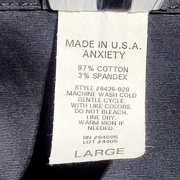 NWT Anxiety Black Stretch Crop Corset Top (L) - Picture 5 of 8